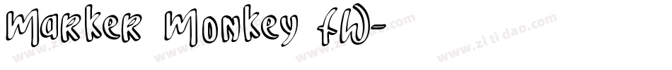 Marker Monkey FW字体转换